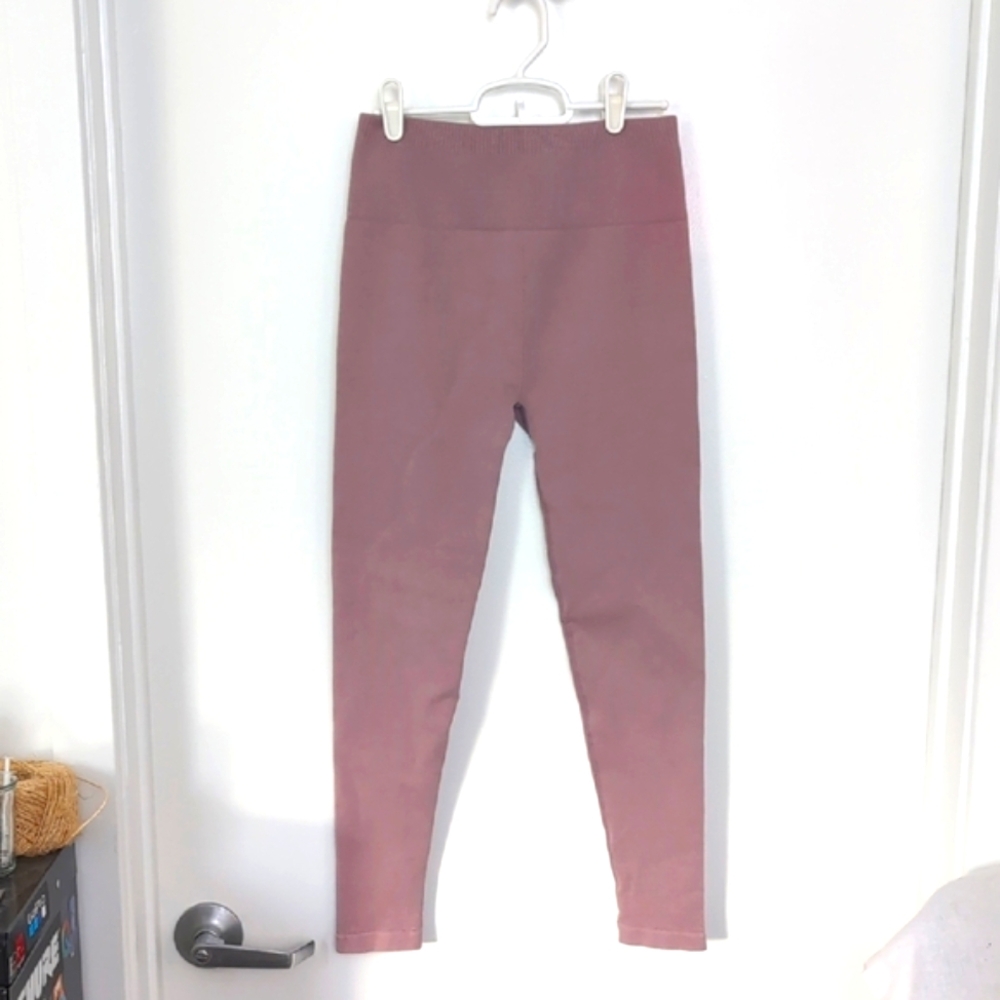 Everlane Womens The Seamless Legging M Soft Stretch Dusty Lavender